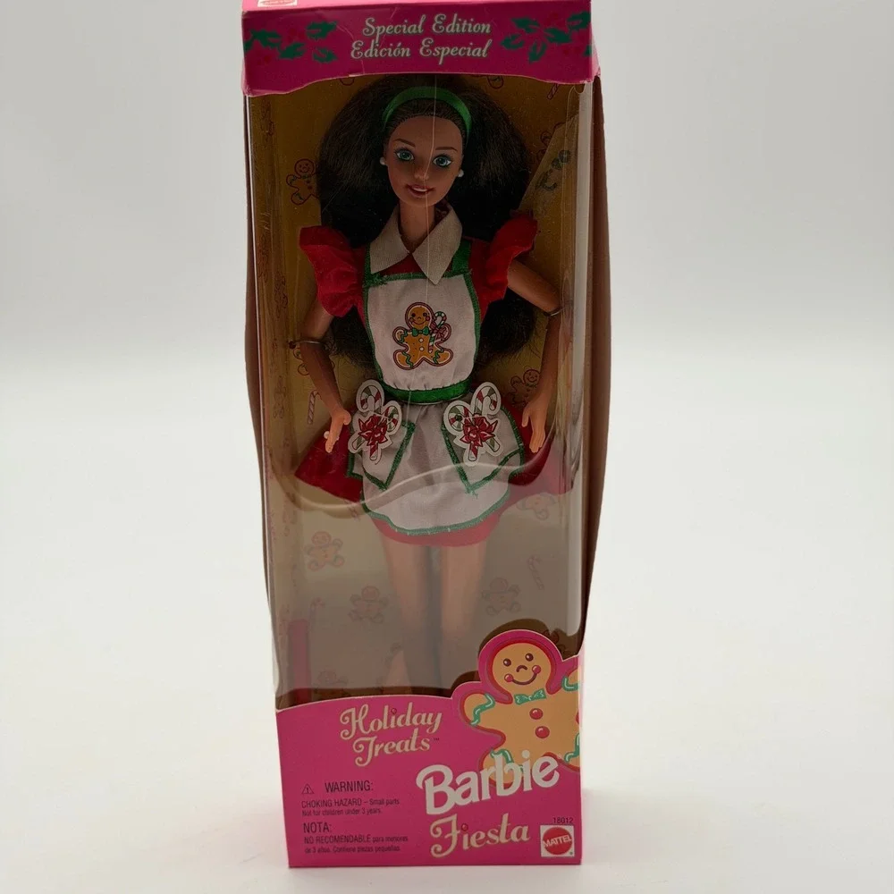 Mattel Holiday Treats Barbie Fiesta Special Edition Doll 1997 Brunette 18012 NIB
